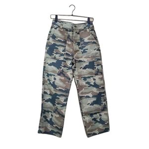 Free People Remy Camo Printed Capri Jeans 27